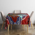 Personalised Dragons NAIDOC Week 2024 Tablecloth Australia Aboriginal Dot Painting