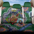 Personalised Rabbitohs NAIDOC Week 2024 Back Car Seat Cover Australia Aboriginal Dot Painting