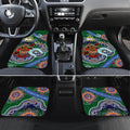 Personalised Rabbitohs NAIDOC Week 2024 Car Mats Australia Aboriginal Dot Painting