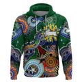 Personalised Rabbitohs NAIDOC Week 2024 Hoodie Australia Aboriginal Dot Painting