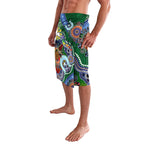 Personalised Rabbitohs NAIDOC Week 2024 Lavalava Australia Aboriginal Dot Painting
