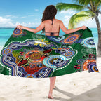 Personalised Rabbitohs NAIDOC Week 2024 Sarong Australia Aboriginal Dot Painting