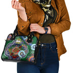 Personalised Rabbitohs NAIDOC Week 2024 Shoulder Handbag Australia Aboriginal Dot Painting
