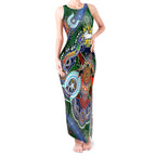 Personalised Rabbitohs NAIDOC Week 2024 Tank Maxi Dress Australia Aboriginal Dot Painting