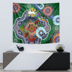 Personalised Rabbitohs NAIDOC Week 2024 Tapestry Australia Aboriginal Dot Painting