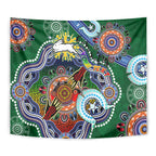 Personalised Rabbitohs NAIDOC Week 2024 Tapestry Australia Aboriginal Dot Painting