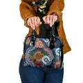 Personalised Roosters NAIDOC Week 2024 Shoulder Handbag Australia Aboriginal Dot Painting