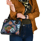 Personalised Roosters NAIDOC Week 2024 Shoulder Handbag Australia Aboriginal Dot Painting