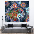 Personalised Roosters NAIDOC Week 2024 Tapestry Australia Aboriginal Dot Painting