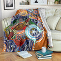 Personalised Tigers NAIDOC Week 2024 Blanket Australia Aboriginal Dot Painting
