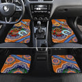 Personalised Tigers NAIDOC Week 2024 Car Mats Australia Aboriginal Dot Painting