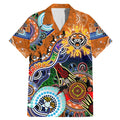 Personalised Tigers NAIDOC Week 2024 Family Matching Mermaid Dress and Hawaiian Shirt Australia Aboriginal Dot Painting