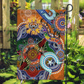 Personalised Tigers NAIDOC Week 2024 Garden Flag Australia Aboriginal Dot Painting