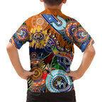 Personalised Tigers NAIDOC Week 2024 Hawaiian Shirt Australia Aboriginal Dot Painting