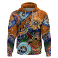 Personalised Tigers NAIDOC Week 2024 Hoodie Australia Aboriginal Dot Painting