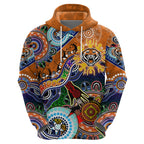Personalised Tigers NAIDOC Week 2024 Hoodie Australia Aboriginal Dot Painting