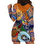 Personalised Tigers NAIDOC Week 2024 Hoodie Dress Australia Aboriginal Dot Painting