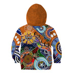 Personalised Tigers NAIDOC Week 2024 Kid Hoodie Australia Aboriginal Dot Painting