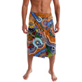 Personalised Tigers NAIDOC Week 2024 Lavalava Australia Aboriginal Dot Painting