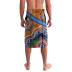 Personalised Tigers NAIDOC Week 2024 Lavalava Australia Aboriginal Dot Painting