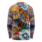 Personalised Tigers NAIDOC Week 2024 Long Sleeve Shirt Australia Aboriginal Dot Painting