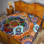 Personalised Tigers NAIDOC Week 2024 Quilt Australia Aboriginal Dot Painting