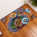 Personalised Tigers NAIDOC Week 2024 Rubber Doormat Australia Aboriginal Dot Painting
