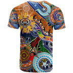 Personalised Tigers NAIDOC Week 2024 T Shirt Australia Aboriginal Dot Painting