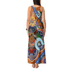 Personalised Tigers NAIDOC Week 2024 Tank Maxi Dress Australia Aboriginal Dot Painting