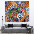 Personalised Tigers NAIDOC Week 2024 Tapestry Australia Aboriginal Dot Painting