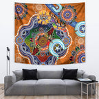Personalised Tigers NAIDOC Week 2024 Tapestry Australia Aboriginal Dot Painting