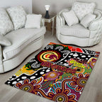 Broncos NRL Celebrating 50 Years of Naidoc Area Rug NAIDOC Week 2025 Aboriginal
