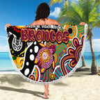 Broncos NRL Celebrating 50 Years of Naidoc Beach Blanket NAIDOC Week 2025 Aboriginal