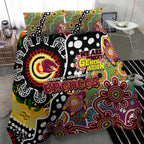 Broncos NRL Celebrating 50 Years of Naidoc Bedding Set NAIDOC Week 2025 Aboriginal