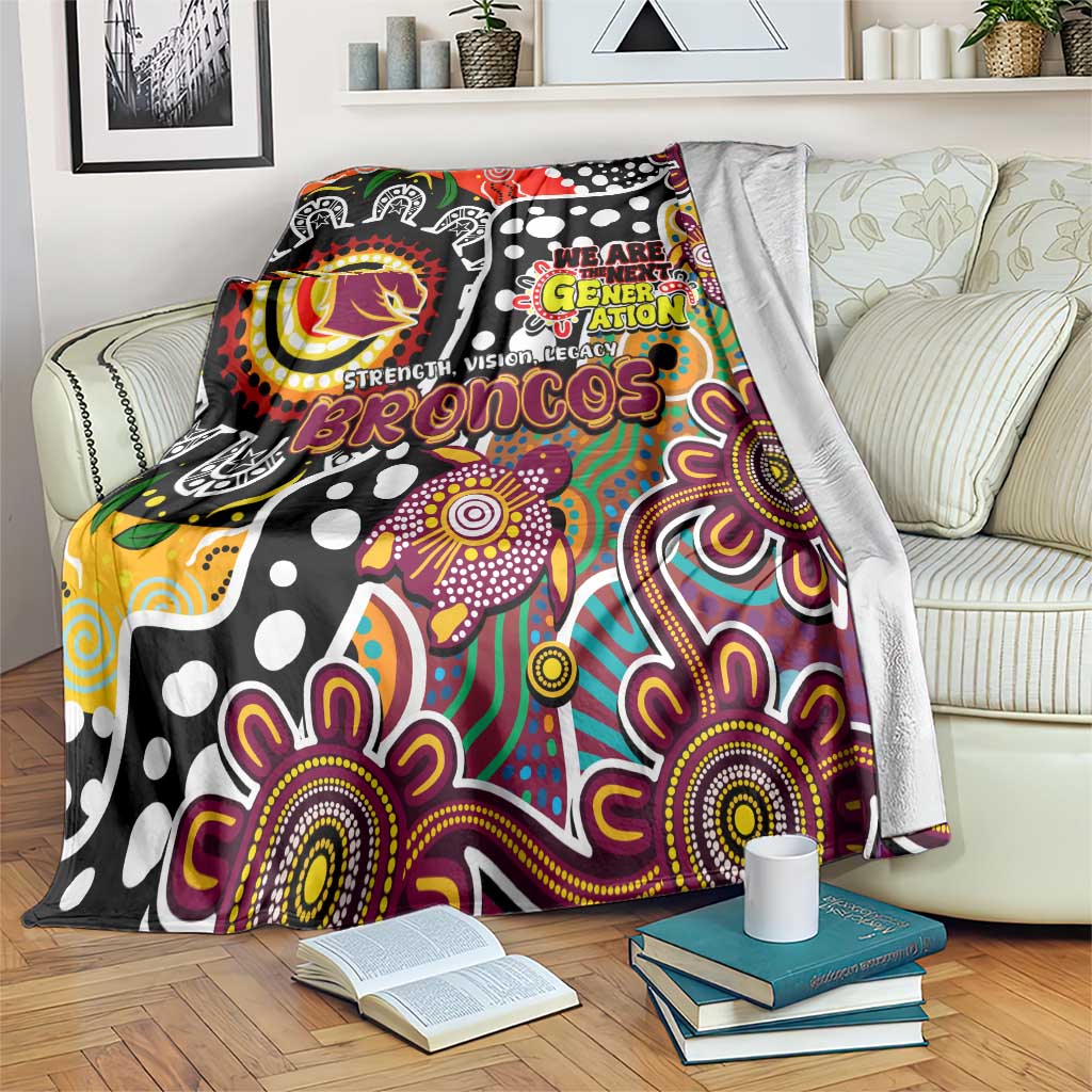 Broncos NRL Celebrating 50 Years of Naidoc Blanket NAIDOC Week 2025 Aboriginal
