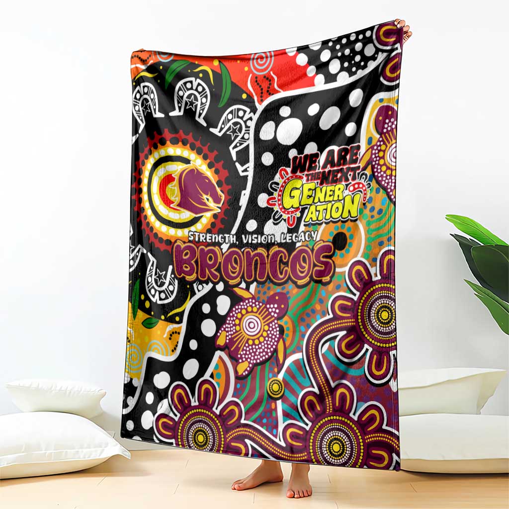 Broncos NRL Celebrating 50 Years of Naidoc Blanket NAIDOC Week 2025 Aboriginal