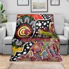 Broncos NRL Celebrating 50 Years of Naidoc Blanket NAIDOC Week 2025 Aboriginal