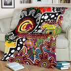 Broncos NRL Celebrating 50 Years of Naidoc Blanket NAIDOC Week 2025 Aboriginal