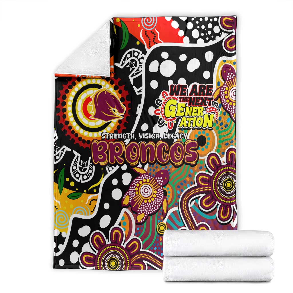 Broncos NRL Celebrating 50 Years of Naidoc Blanket NAIDOC Week 2025 Aboriginal