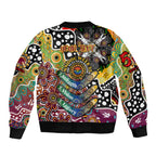 Personalised Broncos NRL Celebrating 50 Years of Naidoc Bomber Jacket NAIDOC Week 2025 Aboriginal