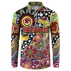 Personalised Broncos NRL Celebrating 50 Years of Naidoc Button Sweatshirt NAIDOC Week 2025 Aboriginal