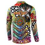 Personalised Broncos NRL Celebrating 50 Years of Naidoc Button Sweatshirt NAIDOC Week 2025 Aboriginal