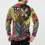 Personalised Broncos NRL Celebrating 50 Years of Naidoc Button Sweatshirt NAIDOC Week 2025 Aboriginal