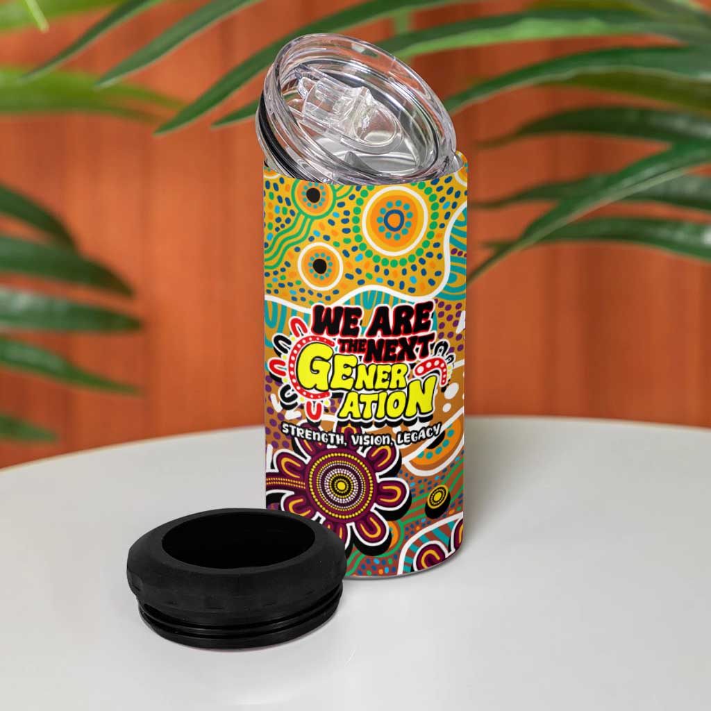 Broncos NRL Celebrating 50 Years of Naidoc 4 in 1 Can Cooler Tumbler NAIDOC Week 2025 Aboriginal