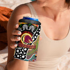 Broncos NRL Celebrating 50 Years of Naidoc 4 in 1 Can Cooler Tumbler NAIDOC Week 2025 Aboriginal