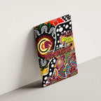 Broncos NRL Celebrating 50 Years of Naidoc Canvas Wall Art NAIDOC Week 2025 Aboriginal