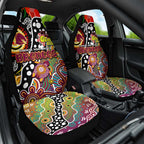 Broncos NRL Celebrating 50 Years of Naidoc Car Seat Cover NAIDOC Week 2025 Aboriginal