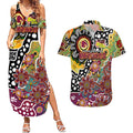 Personalised Broncos NRL Celebrating 50 Years of Naidoc Couples Matching Summer Maxi Dress and Hawaiian Shirt NAIDOC Week 2025 Aboriginal