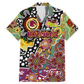 Personalised Broncos NRL Celebrating 50 Years of Naidoc Family Matching Mermaid Dress and Hawaiian Shirt NAIDOC Week 2025 Aboriginal