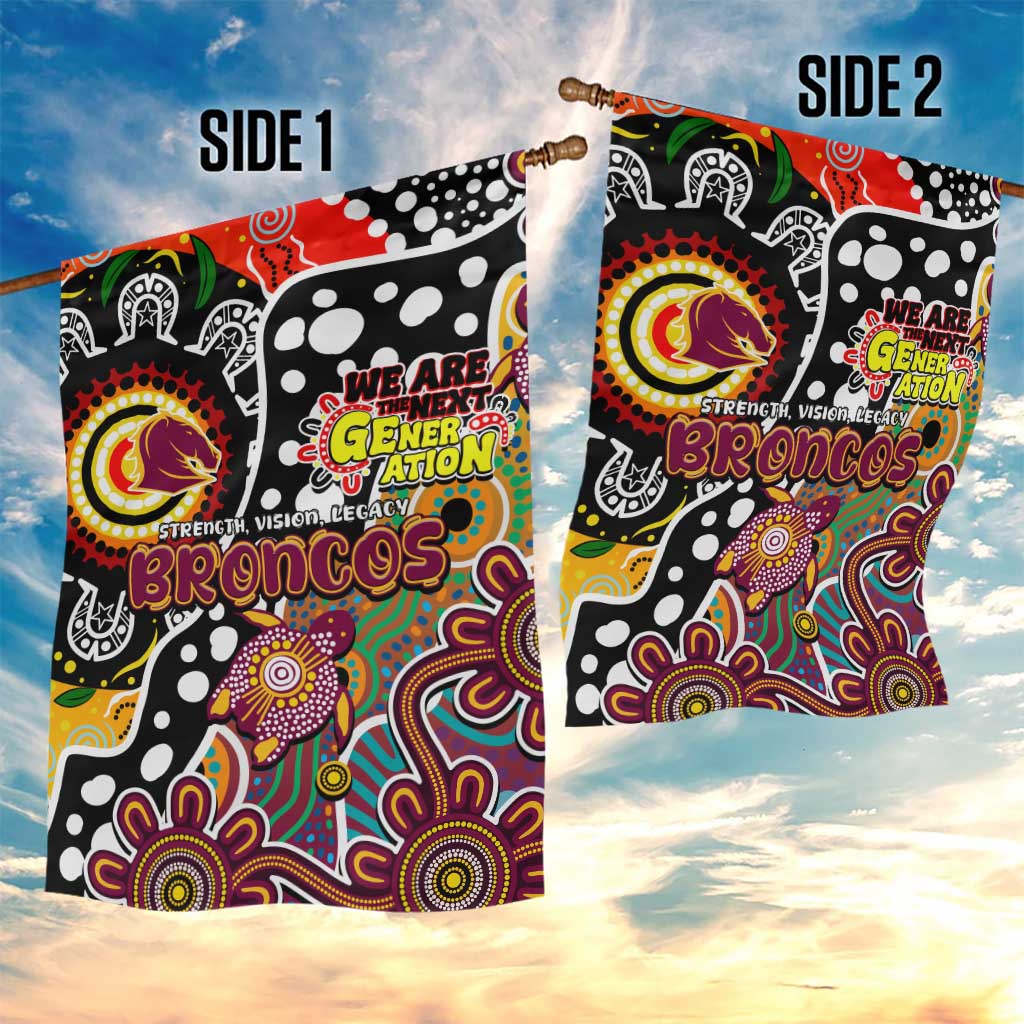 Broncos NRL Celebrating 50 Years of Naidoc Garden Flag NAIDOC Week 2025 Aboriginal